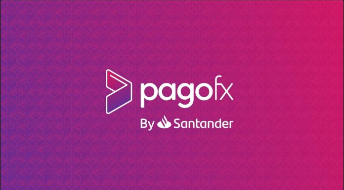 Santander launches PagoFX app with zero fees PagoFX logo