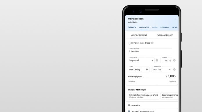 Google launches mortgage tool in the US Google's mortgage tool